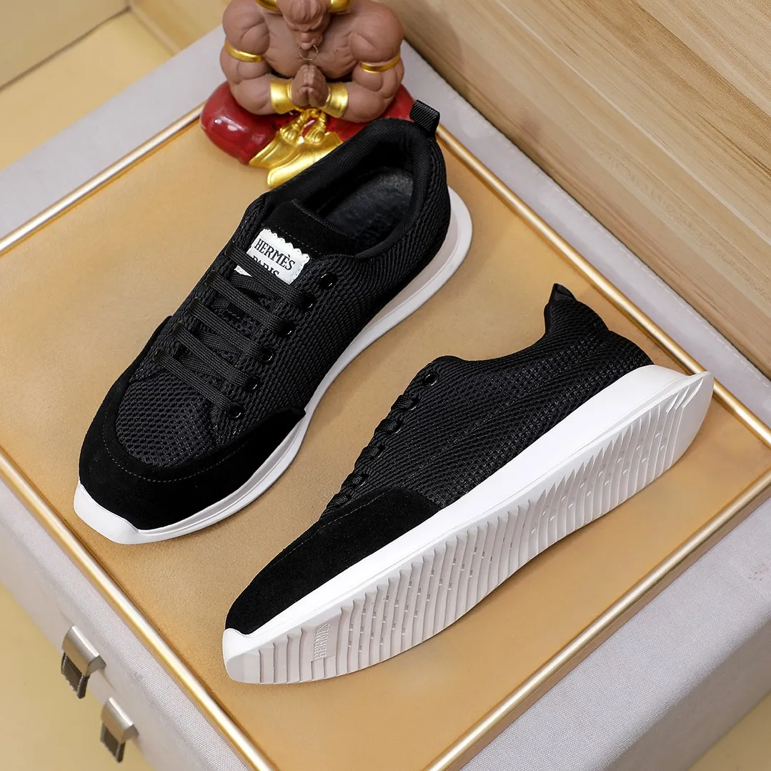 Men's shoes 💰400💰【HERMES】hot-selling men's shoes counter original items! The world's top brands...Luxury quality...//Fashion and high-end footwear 👍💪🏻...give you a low-key luxury comfort experience👍. The upper is made of pure Italian imported first-layer cowhide... 🐑 Leather lining..., comfortable and breathable, high-end and classy... luxurious and noble!! .. OEM factory shipment [Hug] stall.. Original plate. color, code number 38--44